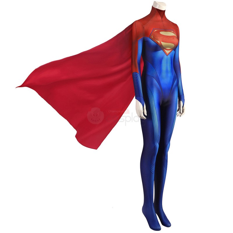 Flashpoint Supergirl Costume 2022 New The Flash Kara Zor-El Cosplay Suit