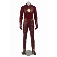 Barry Allen Cosplay Suit The Flash Season 2 Cosplay Costumes