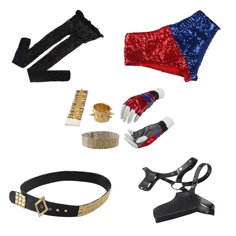 Margot Robbie Halloween Costumes Brooklyn HQ Cosplay Suit Upgraded Version