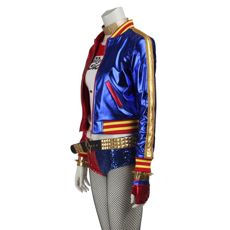 Margot Robbie Halloween Costumes Brooklyn HQ Cosplay Suit Upgraded Version