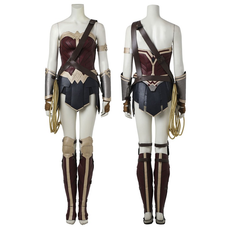 Diana Prince Cosplay Costume Halloween Suit Improved Version