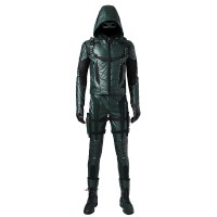 Green Arrow Season 5 Oliver Cosplay Costume Improved Version