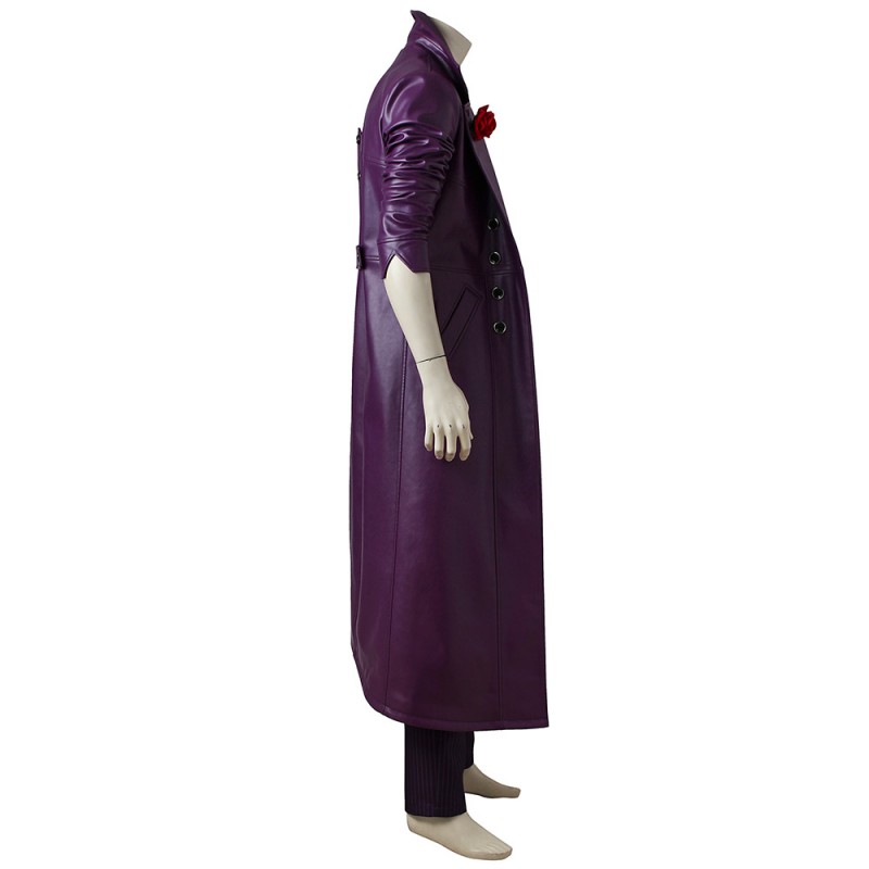 Richard Michael Epcar Halloween Costume Purple Jacket Cosplay Suit