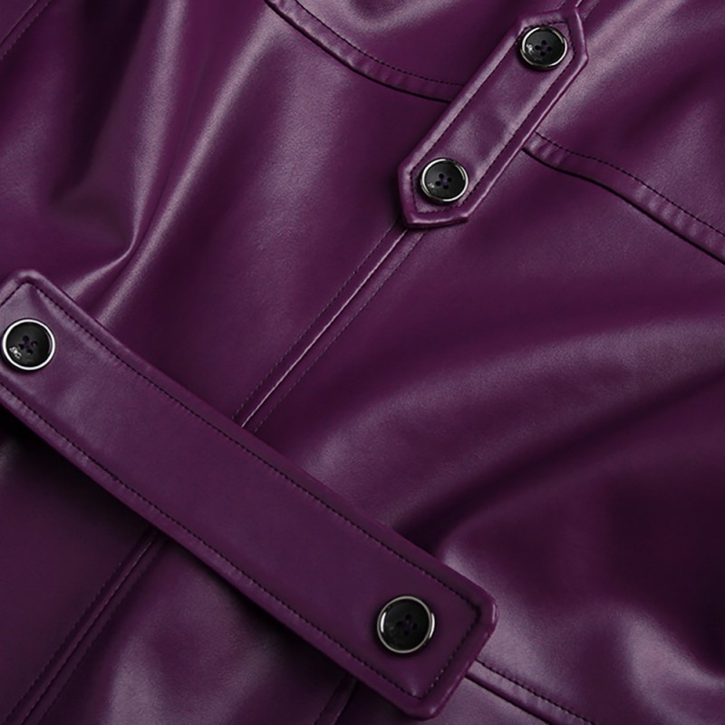 Richard Michael Epcar Halloween Costume Purple Jacket Cosplay Suit