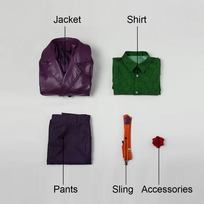 Richard Michael Epcar Halloween Costume Purple Jacket Cosplay Suit