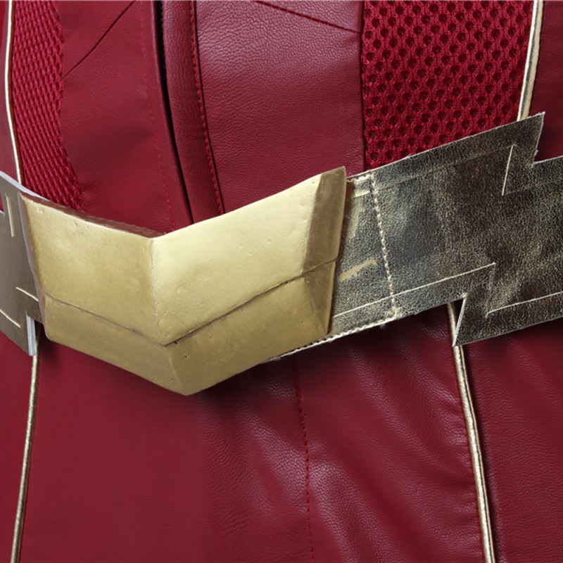 TF S4 Barry Allen Red Halloween Cosplay Costume Improved Version