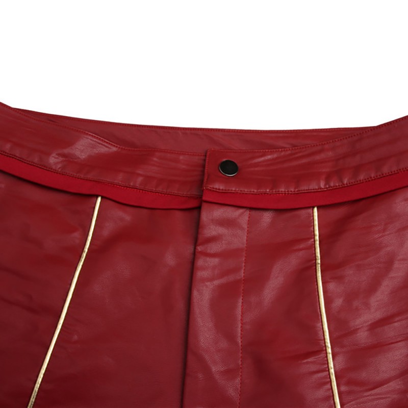 TF S4 Barry Allen Red Halloween Cosplay Costume Improved Version