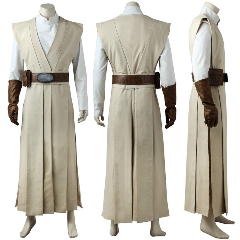 Star Wars 8 The Last Jedi Costumes Luke Skywalker Cosplay Costume