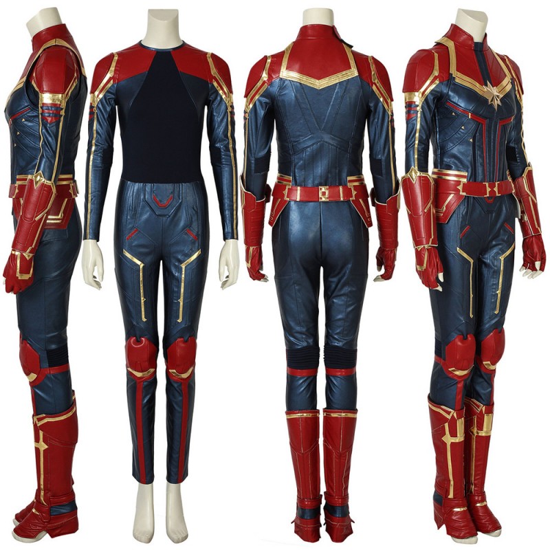 Movie Captain Marvel Carol Danvers Cosplay Costume