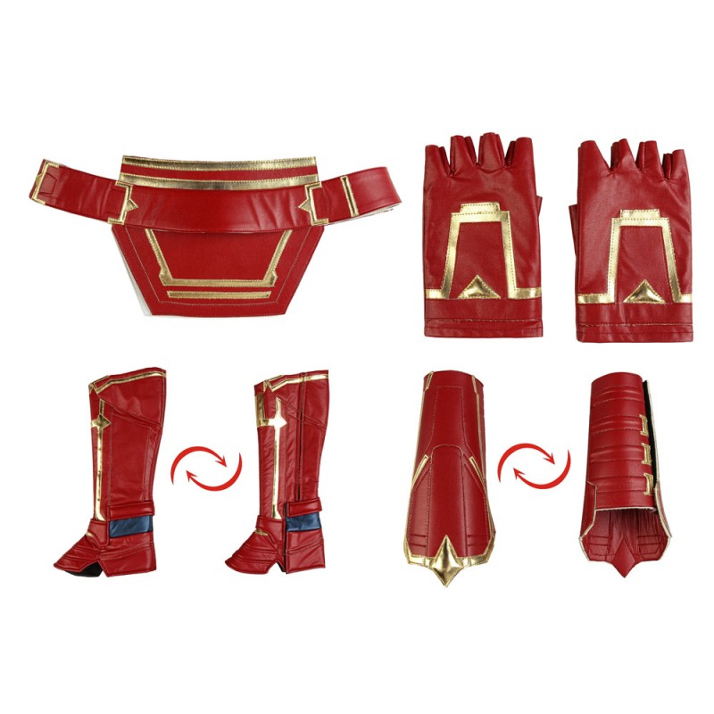 Movie Captain Marvel Carol Danvers Cosplay Costume