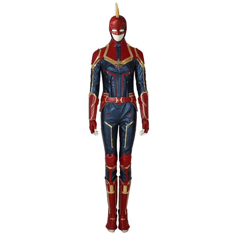 Movie Captain Marvel Carol Danvers Cosplay Costume