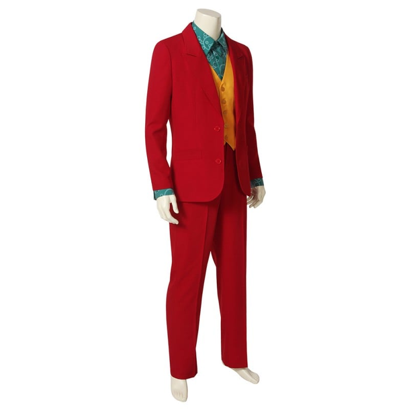 Joaquin Phoenix Red Unifrom CCosplay Suit