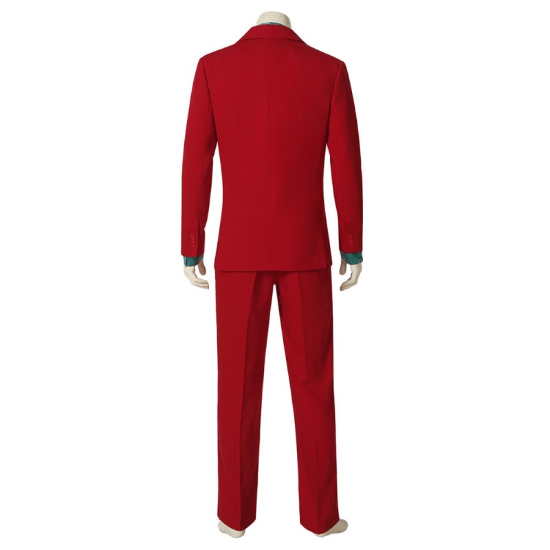 Joaquin Phoenix Red Unifrom CCosplay Suit