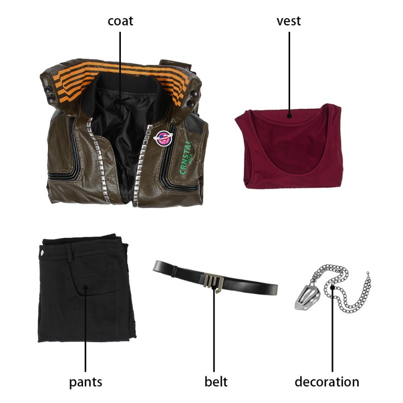 Cyberpunk 2077 Cosplay Costumes Heroine Suit