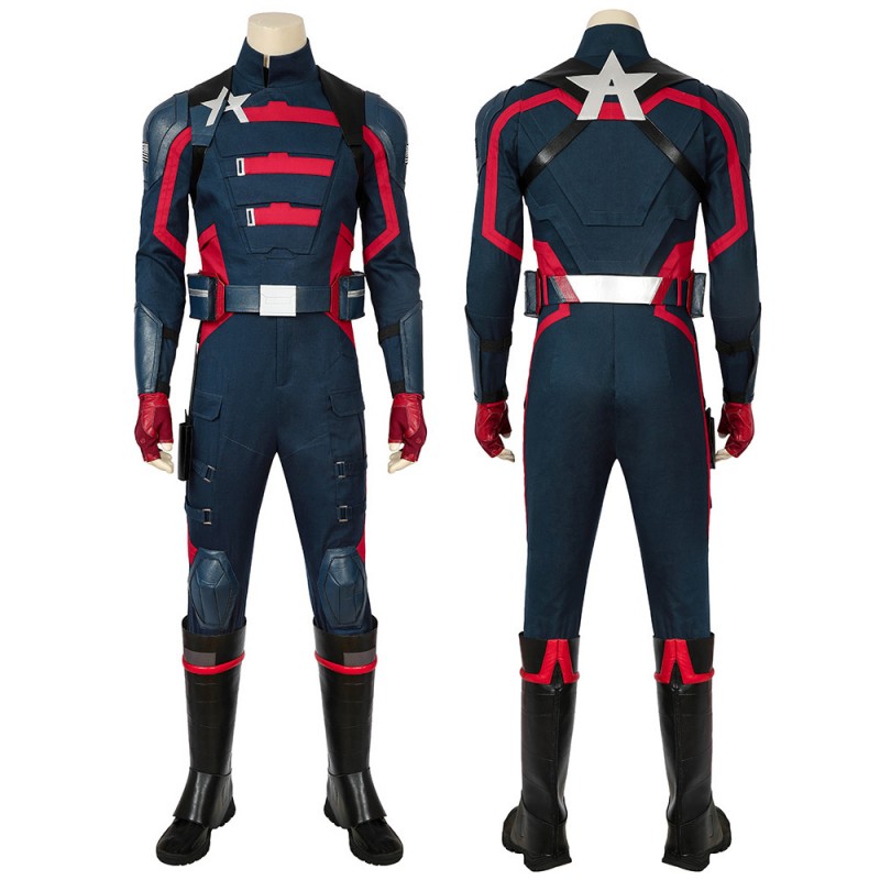 U.S. Agent Captain America Costume Falcons and The Winter Soldier Cosplay Costumes