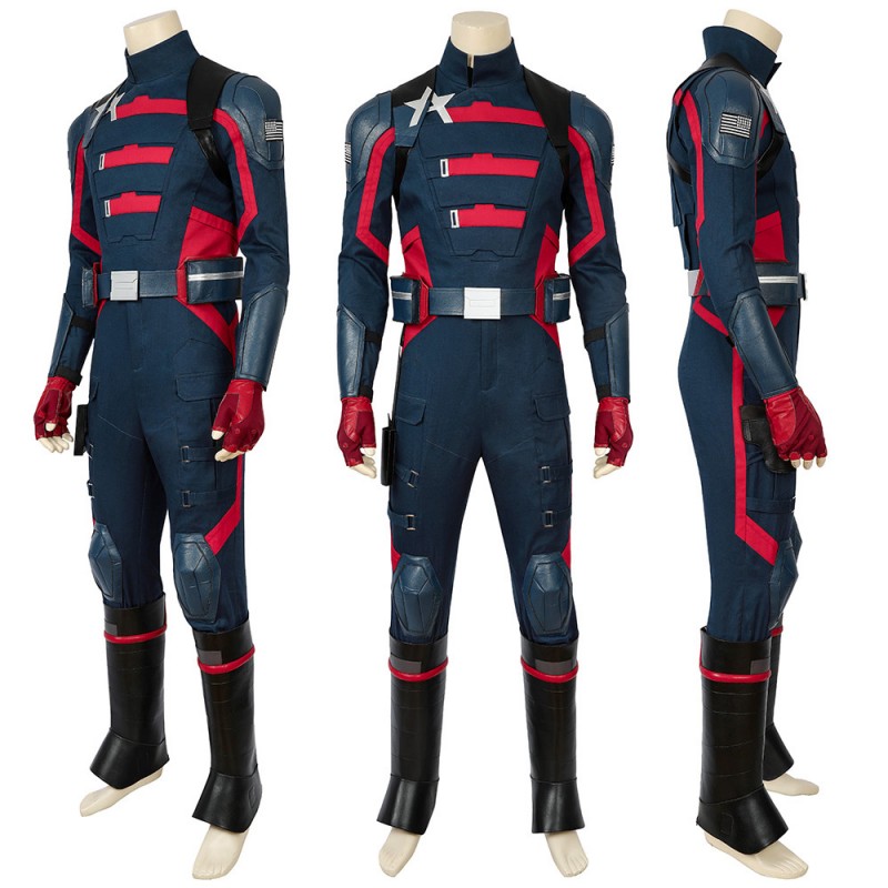 U.S. Agent Captain America Costume Falcons and The Winter Soldier Cosplay Costumes