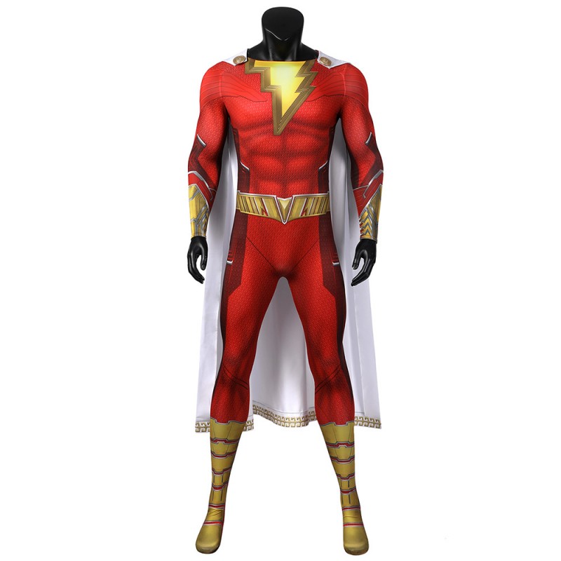 Billy Batson Cosplay Costume William Joseph Halloween Suit
