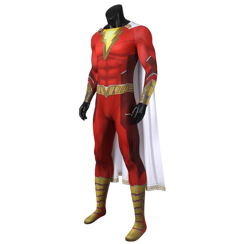 Billy Batson Cosplay Costume William Joseph Halloween Suit