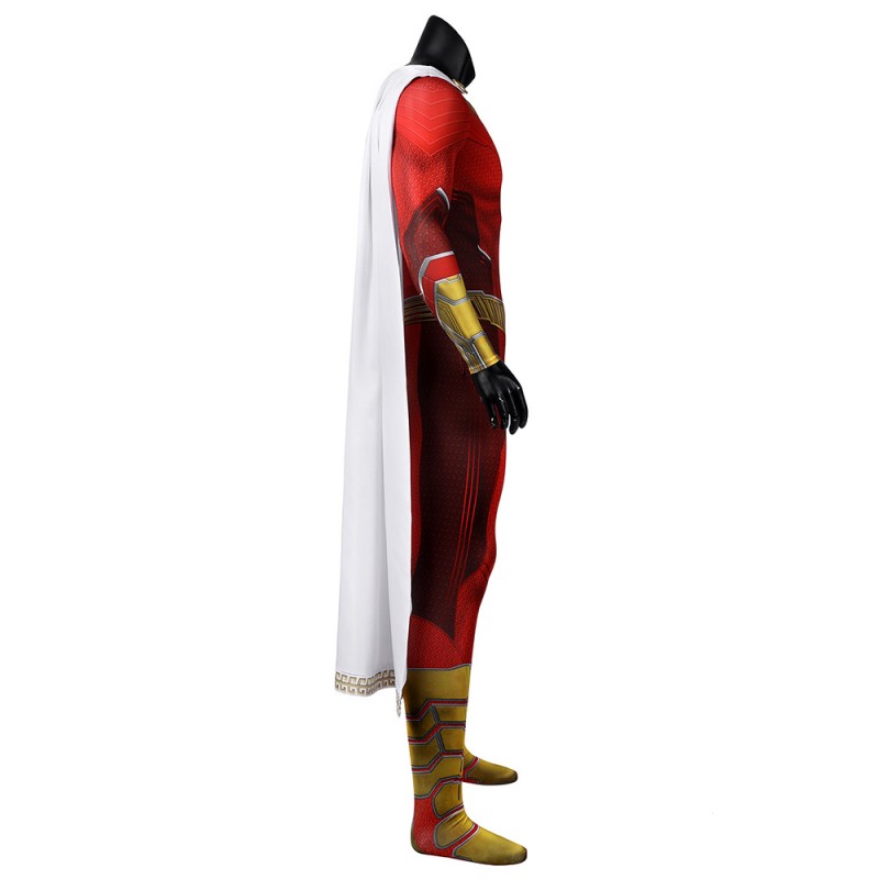 Shazam Suit Billy Batson Cosplay Costume