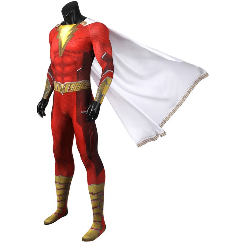 Billy Batson Cosplay Costume William Joseph Halloween Suit