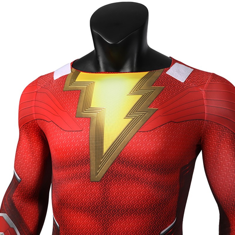 Billy Batson Cosplay Costume William Joseph Halloween Suit