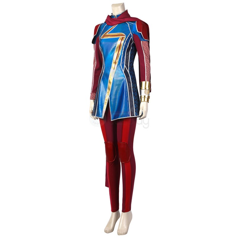 Kamala Khan Costume Ms. Marvel Cosplay Suits