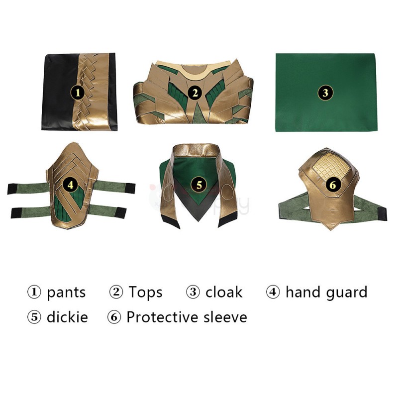 Loki Costume Movie Thor 1 Cosplay Suits