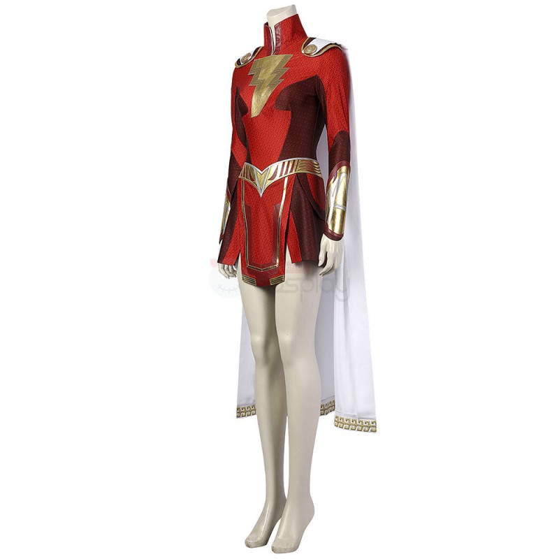 Grace Fulton Cosplay Costume Halloween Billy Batson Suit