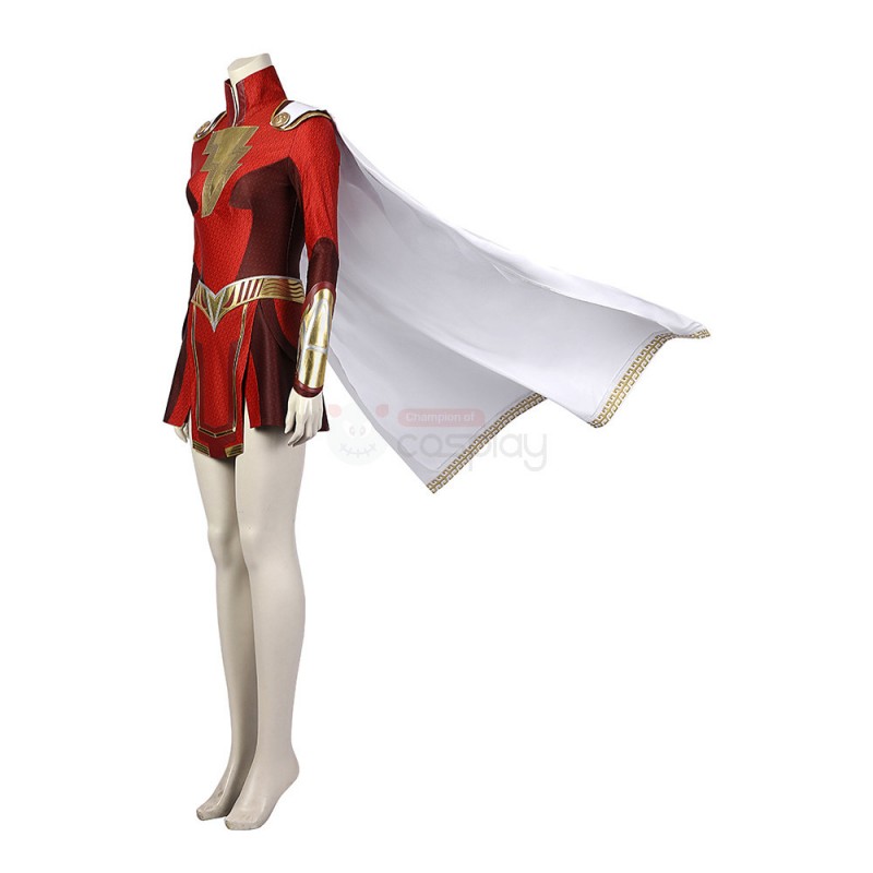 Grace Fulton Cosplay Costume Halloween Billy Batson Suit