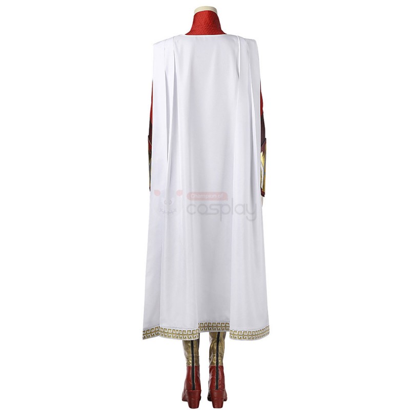Grace Fulton Cosplay Costume Halloween Billy Batson Suit