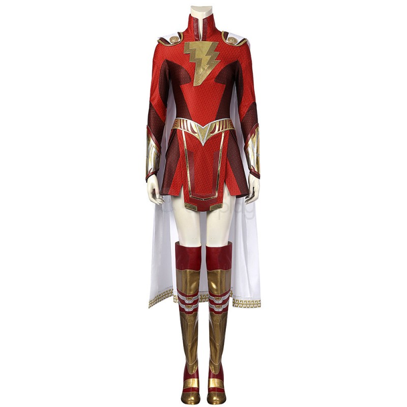 Grace Fulton Cosplay Costume Halloween Billy Batson Suit