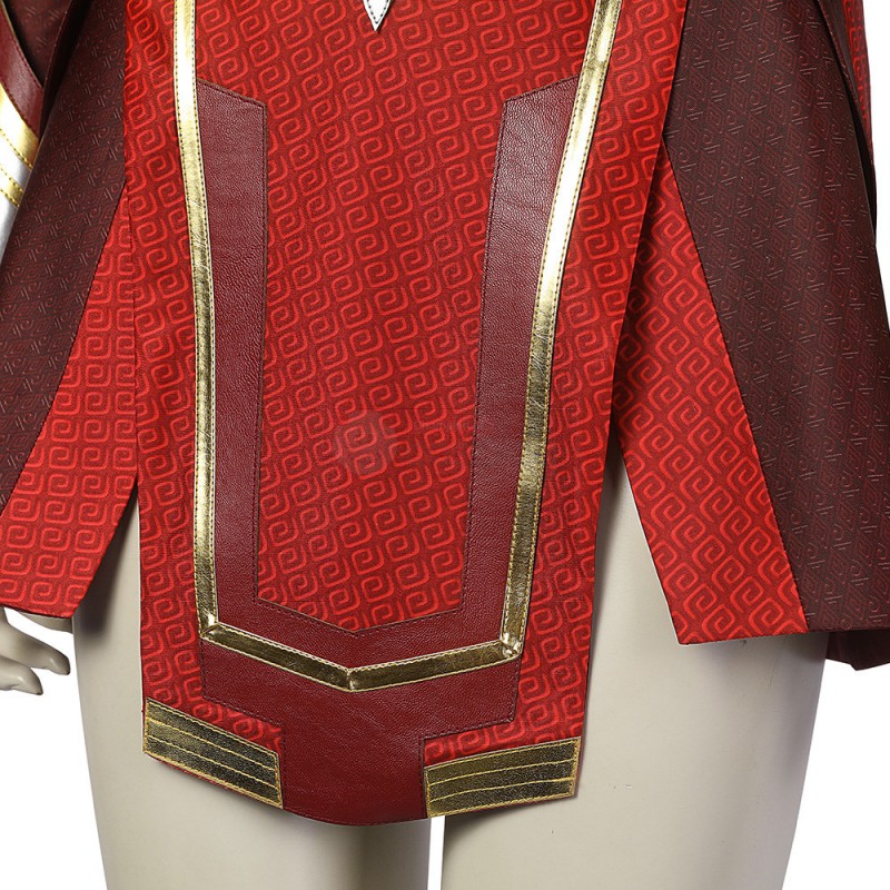 Grace Fulton Cosplay Costume Halloween Billy Batson Suit
