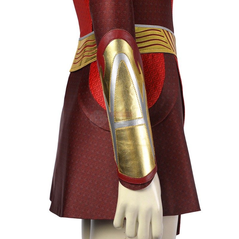 Grace Fulton Cosplay Costume Halloween Billy Batson Suit
