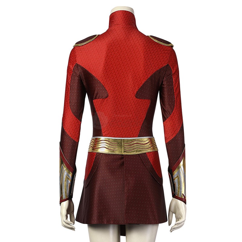 Grace Fulton Cosplay Costume Halloween Billy Batson Suit