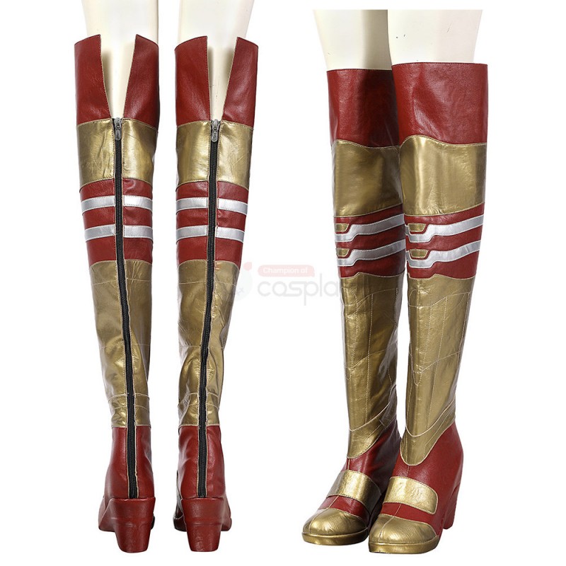 Grace Fulton Cosplay Costume Halloween Billy Batson Suit