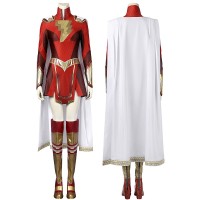 Grace Fulton Cosplay Costume Halloween Billy Batson Suit