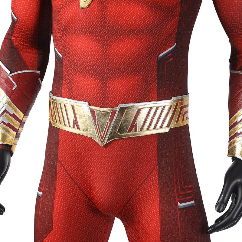 Billy Batson Costume Asher Angel Cosplay Suits