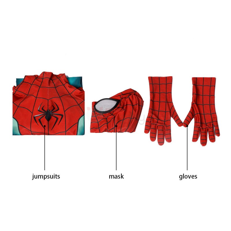 Spider-Man Miles Morales Great Responsibility PS5 Cosplay Suits for Kids