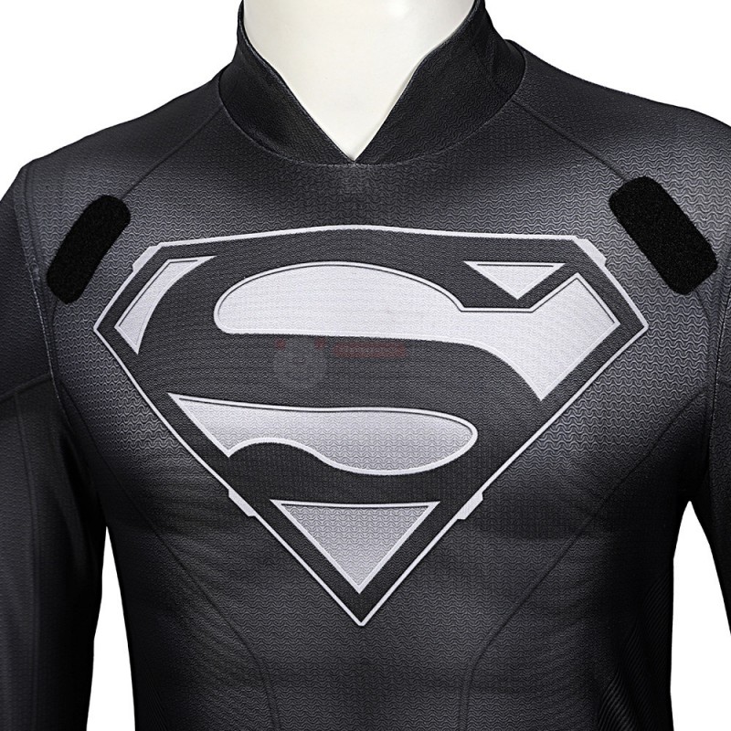 Kids Crisis on Infinite Earths Superman Kal-El Clark Kent Cosplay Costume