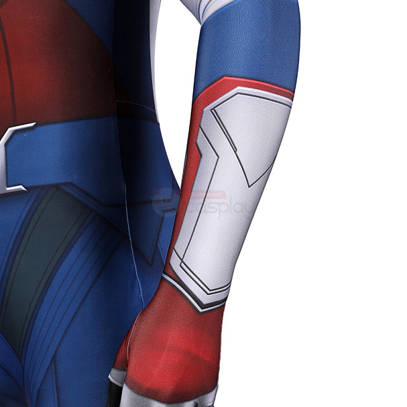 Captain America Sam Wilson Jumpsuit New The Falcon and the Winter Soldier Cosplay Costumes for Adult