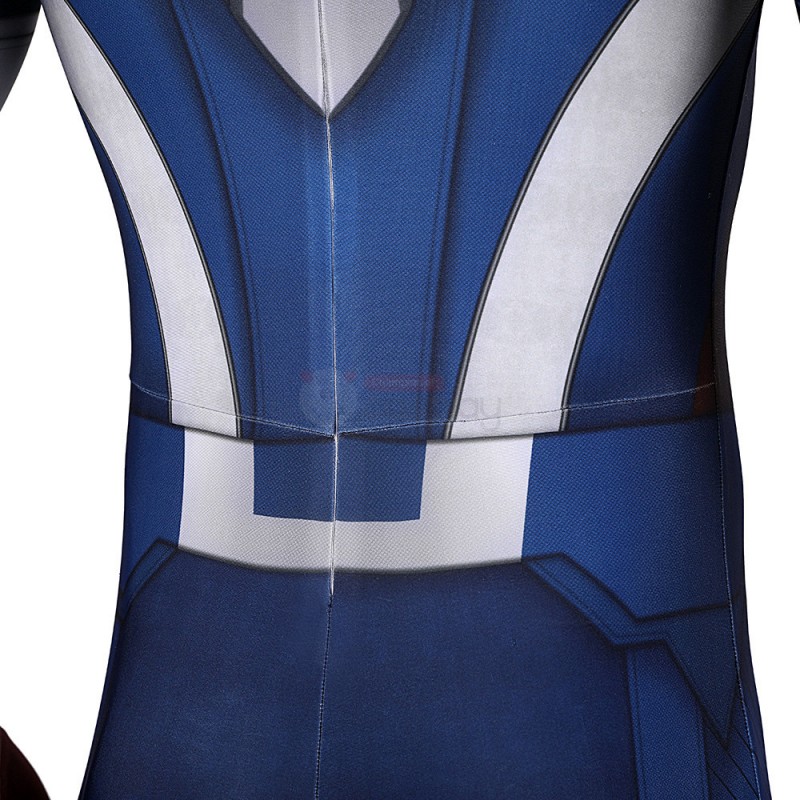 Captain America Sam Wilson Jumpsuit New The Falcon and the Winter Soldier Cosplay Costumes for Adult