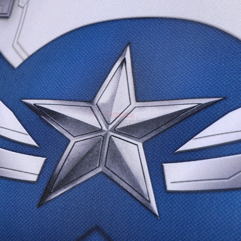 Captain America Sam Wilson Jumpsuit New The Falcon and the Winter Soldier Cosplay Costumes for Adult