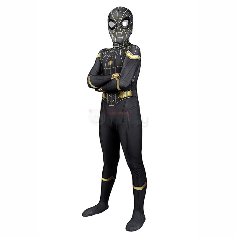 Spiderman Peter Parker Costume Spider-Man No Way Home Cosplay Suit for Kids