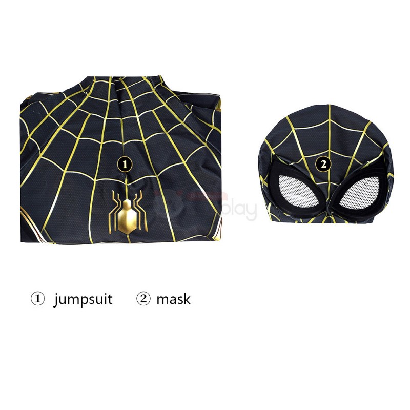 Spiderman Peter Parker Costume Spider-Man No Way Home Cosplay Suit for Kids