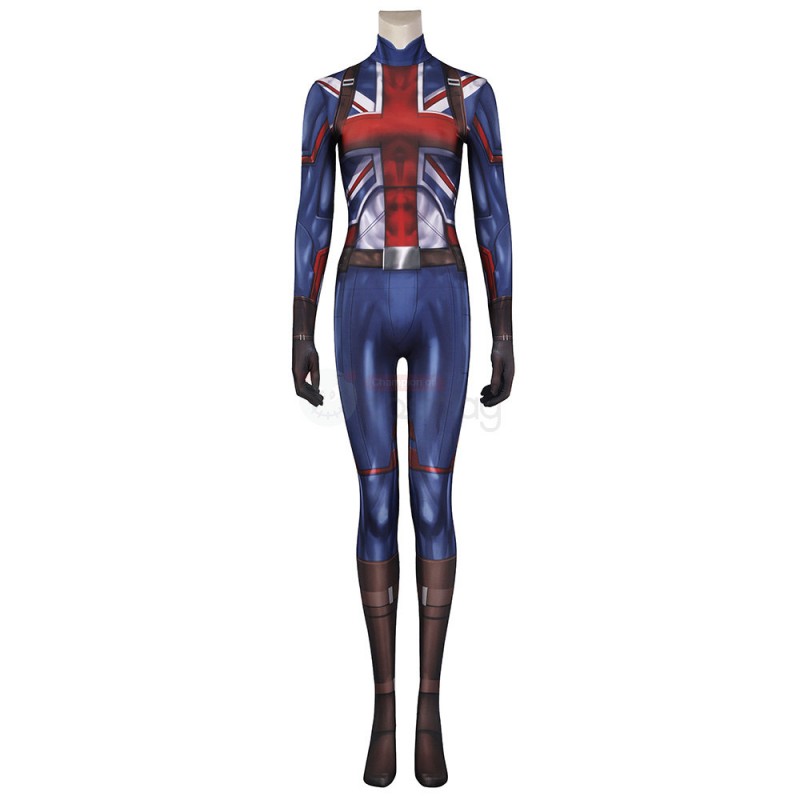 Peggy Carter Cosplay Jumpsuit What If Captain Carter Cosplay Costumes