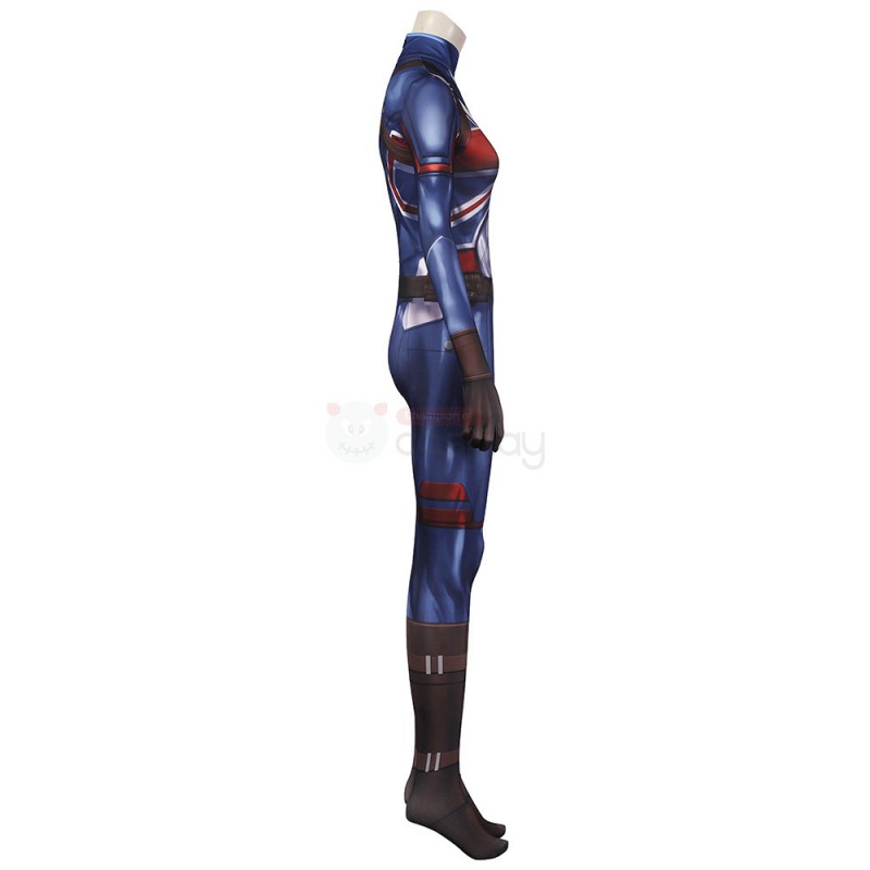 Peggy Carter Cosplay Jumpsuit Suppose That Captain Carter Cosplay Costumes