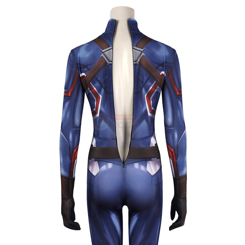 Peggy Carter Cosplay Jumpsuit Suppose That Captain Carter Cosplay Costumes