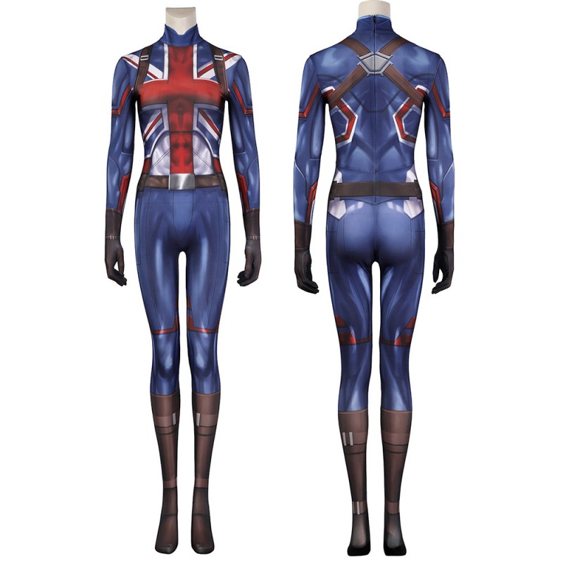 Peggy Carter Cosplay Jumpsuit Suppose That Captain Carter Cosplay Costumes