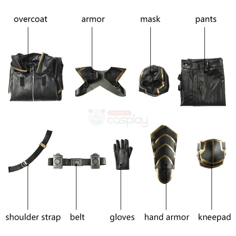 Hawkeye Costume Avengers Endgame Clinton Barton Ronin Cosplay Costumes