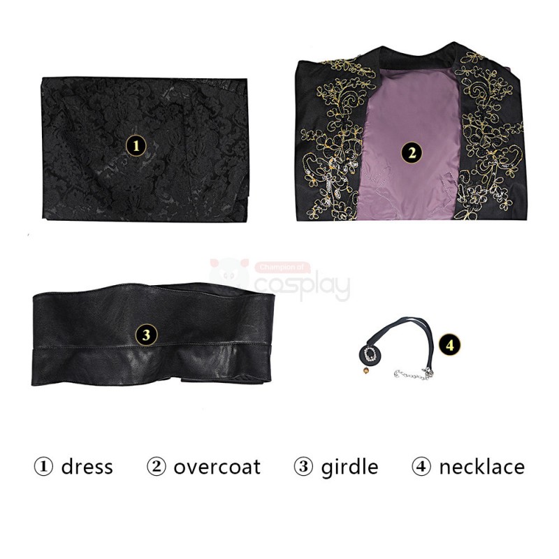 Yennefer Costume Season 2 of Witcher Cosplay Costumes